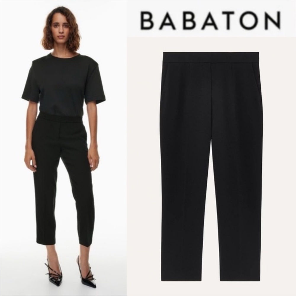 BABATON | Conan pant terado black satin